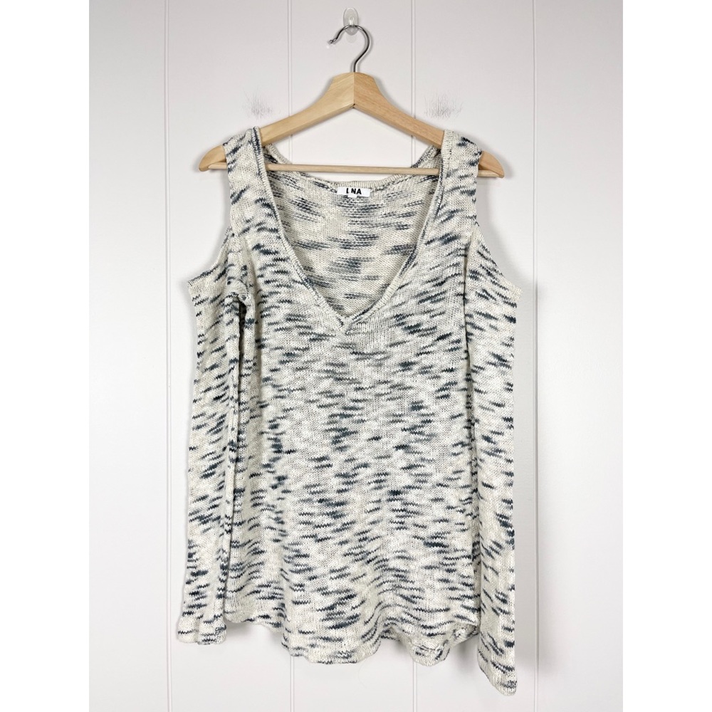 LNA | Del Amor Cold Shoulder Sweater